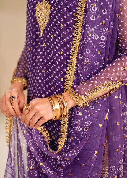 Baroque | Embroidered Chiffon UF-625