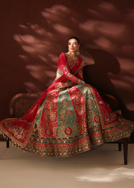 Baroque | Embroidered Silk UF-4489