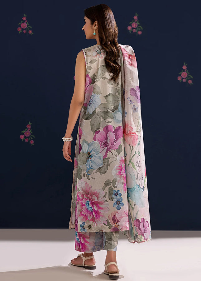 Baroque | Embroidered Lawn UF-4458