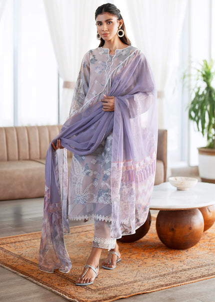 Baroque | Embroidered Printed Lawn UF-4079
