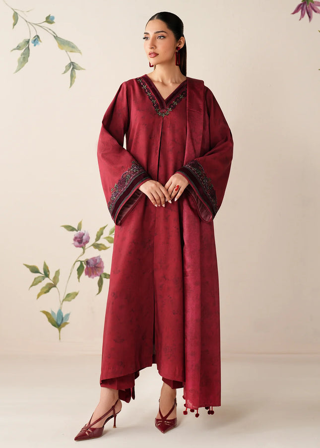 Baroque | Embroidered Printed Viscose PR-1193