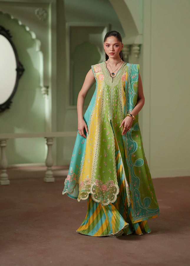 Bin Ilyas | Mashriq Luxury Lawn - 114A