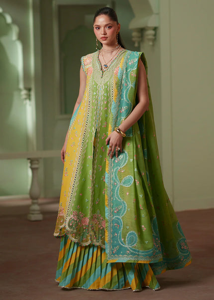Bin Ilyas | Mashriq Luxury Lawn - 114A