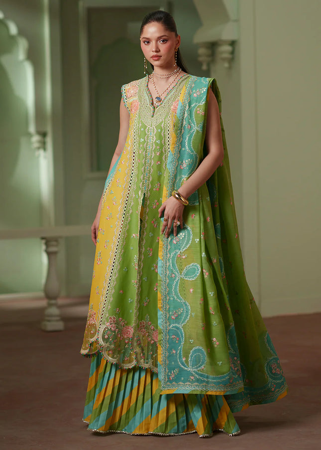 Bin Ilyas | Mashriq Luxury Lawn - 114A