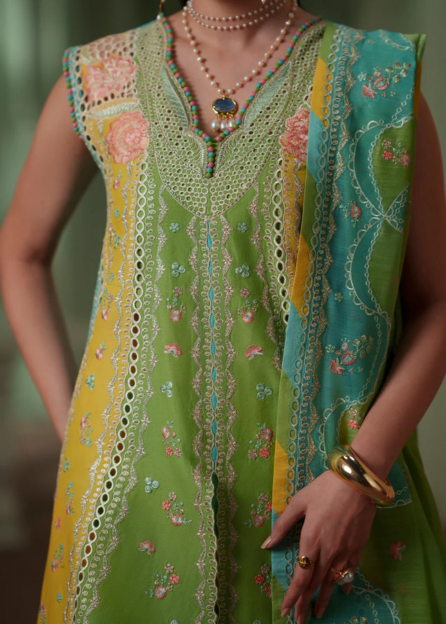 Bin Ilyas | Mashriq Luxury Lawn - 114A