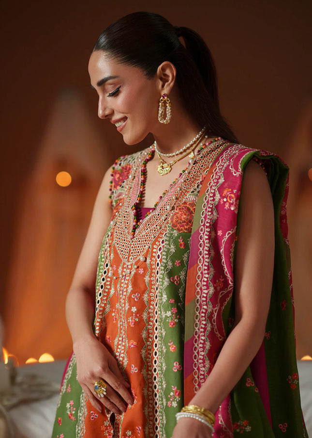 Bin Ilyas | Mashriq Luxury Lawn - 114B
