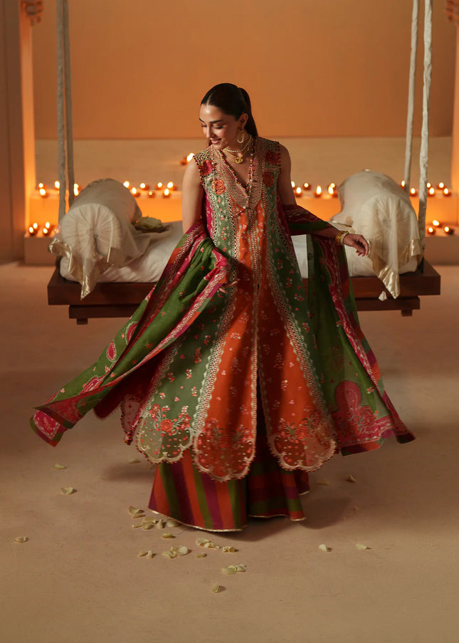 Bin Ilyas | Mashriq Luxury Lawn - 114B