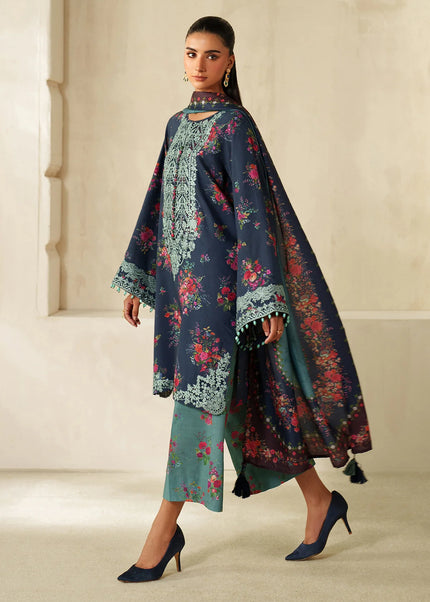 Baroque | Embroidered Khaddar UF-4337