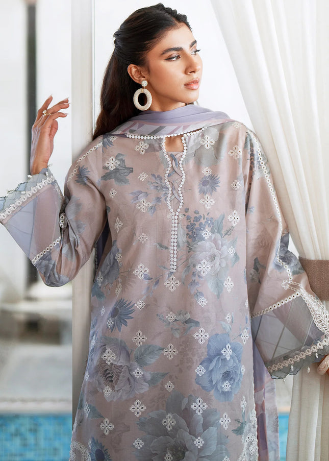 Baroque | Embroidered Printed Lawn UF-4079