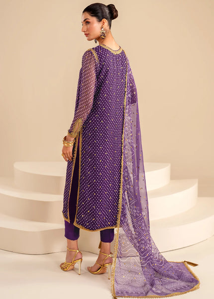 Baroque | Embroidered Chiffon UF-625