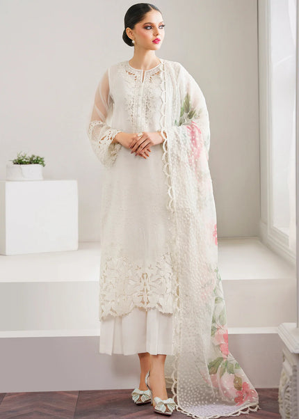 Baroque | Embroidered Organza UF-526