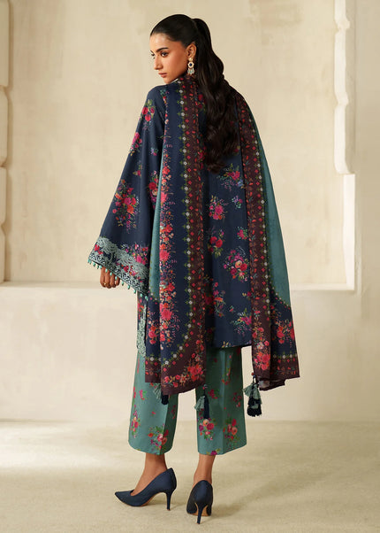 Baroque | Embroidered Khaddar UF-4337