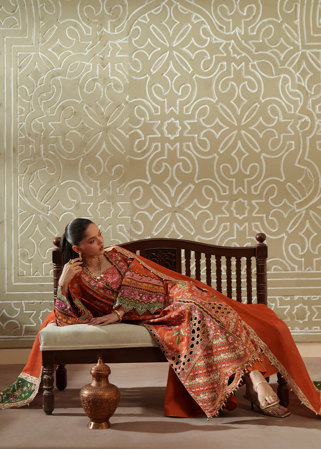 Bin Ilyas | Mashriq Luxury Lawn - 116A