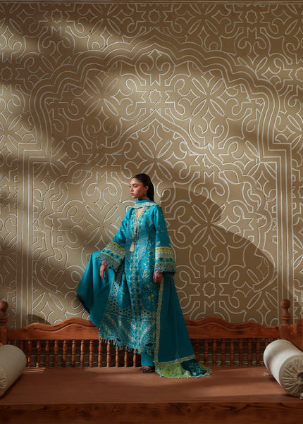 Bin Ilyas | Mashriq Luxury Lawn - 116B