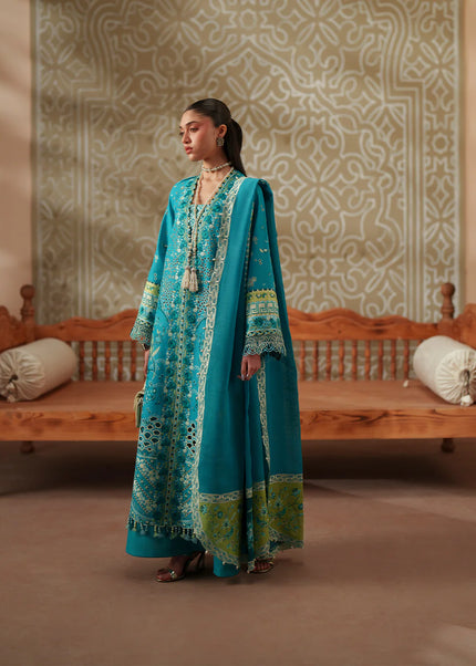 Bin Ilyas | Mashriq Luxury Lawn - 116B