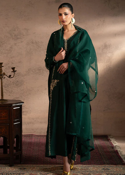 Farrukhzia | Fareesha - Emerald Green