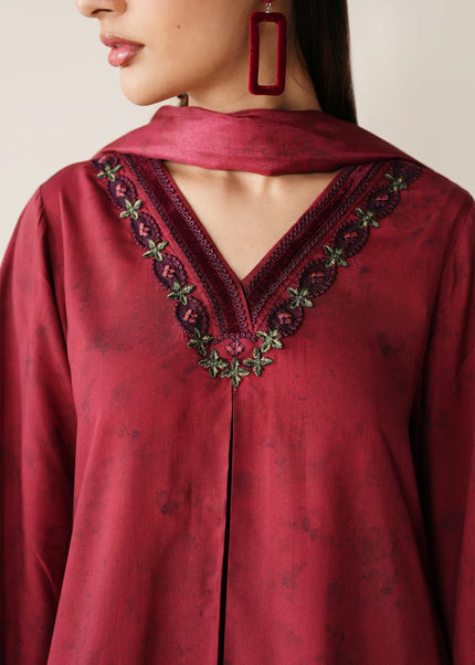 Baroque | Embroidered Printed Viscose PR-1193