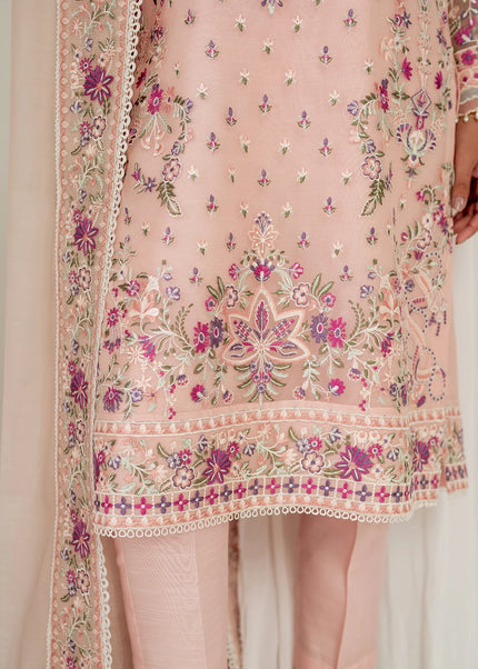 Baroque | Embroidered Chiffon UF-4052