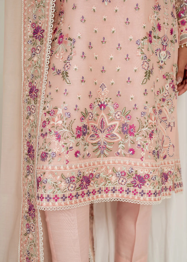Baroque | Embroidered Chiffon UF-4052
