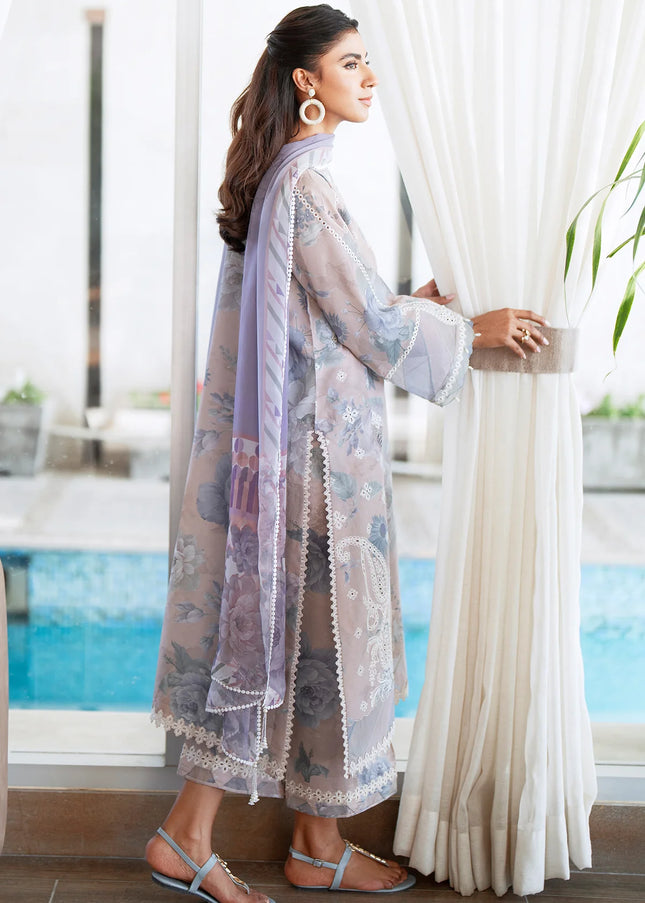 Baroque | Embroidered Printed Lawn UF-4079