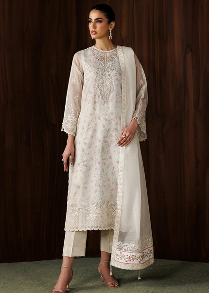 Baroque | Embroidered Cotton Net UF-4440