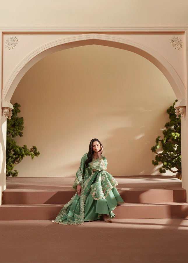 Bin Ilyas | Mashriq Luxury Lawn - 117A
