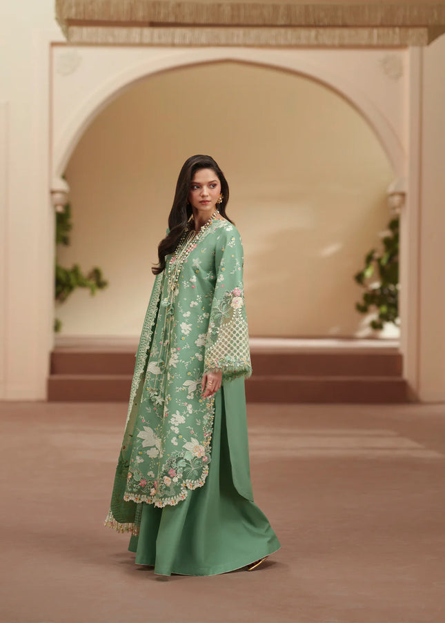 Bin Ilyas | Mashriq Luxury Lawn - 117A