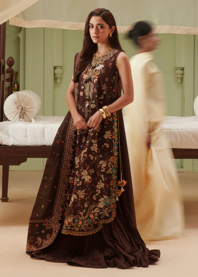 Bin Ilyas | Mashriq Luxury Lawn - 117B