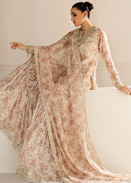Baroque | Embroidered Chiffon UF-4164