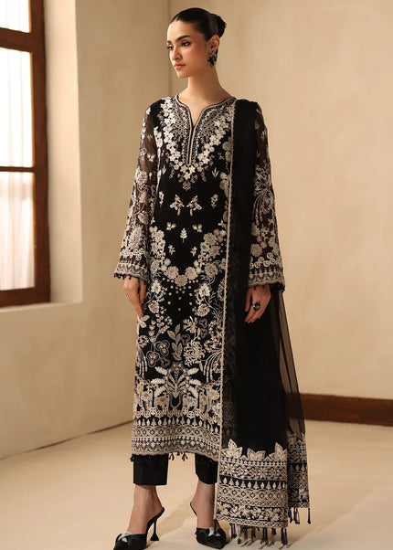 Baroque | Embroidered Chiffon UF-4490