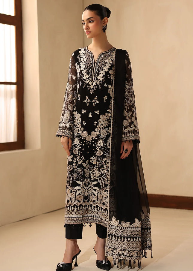 Baroque | Embroidered Chiffon UF-4490