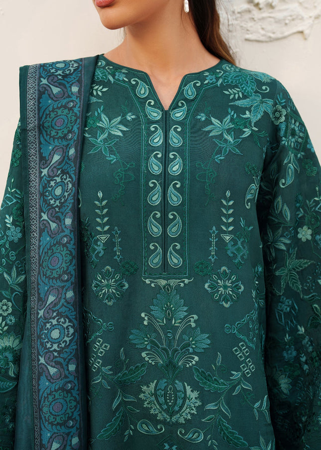 Baroque | Embroidered Raw Silk UF-4383