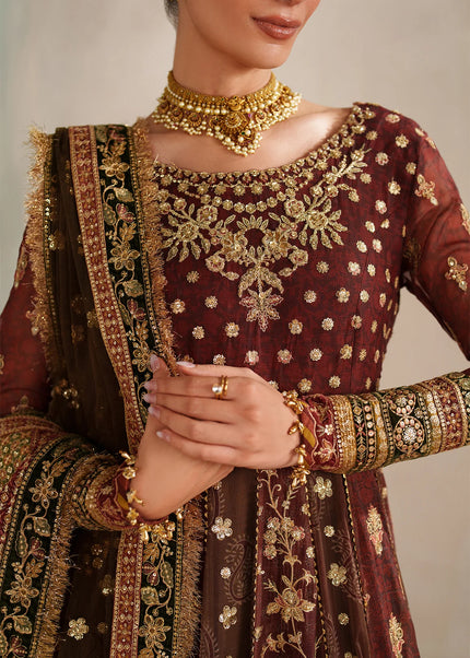 Baroque | Embroidered Chiffon UF-4376