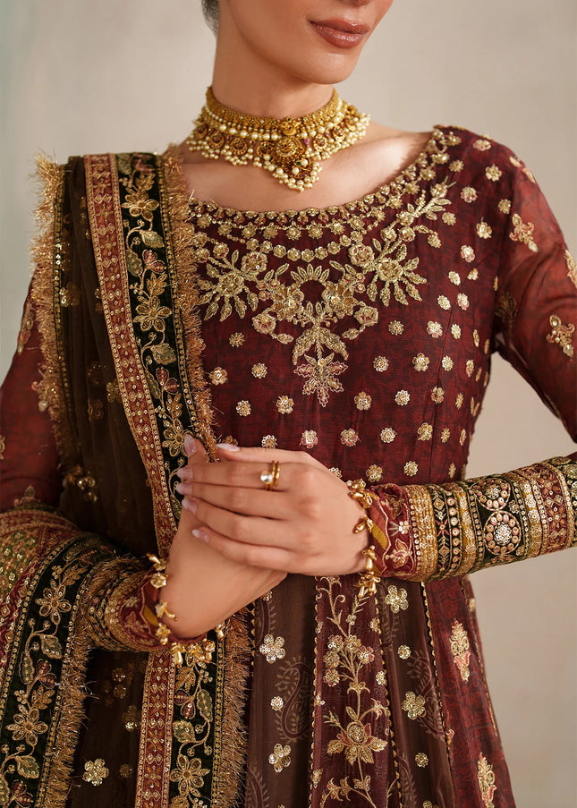 Baroque | Embroidered Chiffon UF-4376