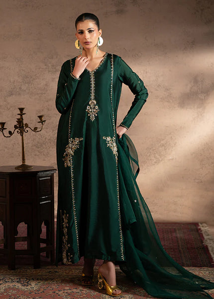 Farrukhzia | Fareesha - Emerald Green