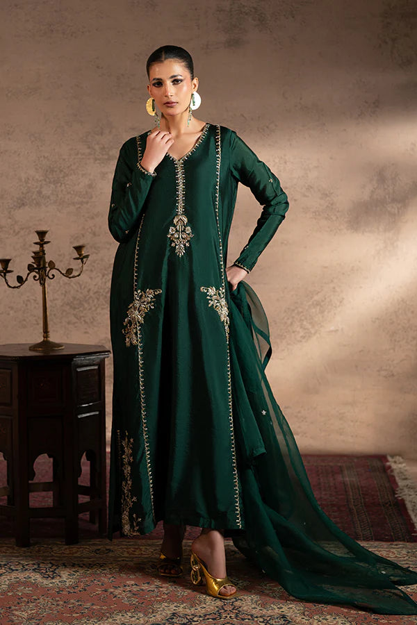 Farrukhzia | Fareesha - Emerald Green