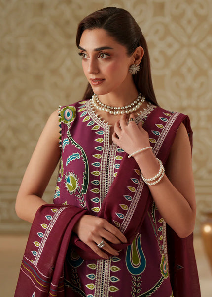 Bin Ilyas | Mashriq Luxury Lawn - 118A