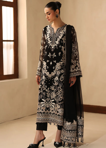 Baroque | Embroidered Chiffon UF-4490