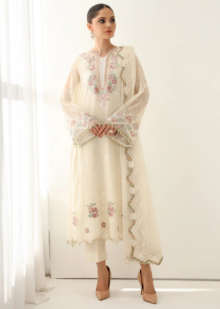 Baroque | Embroidered Chiffon UF-4184