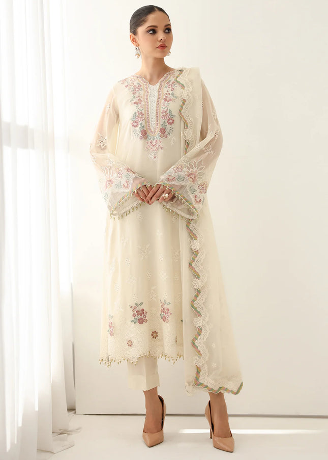 Baroque | Embroidered Chiffon UF-4184