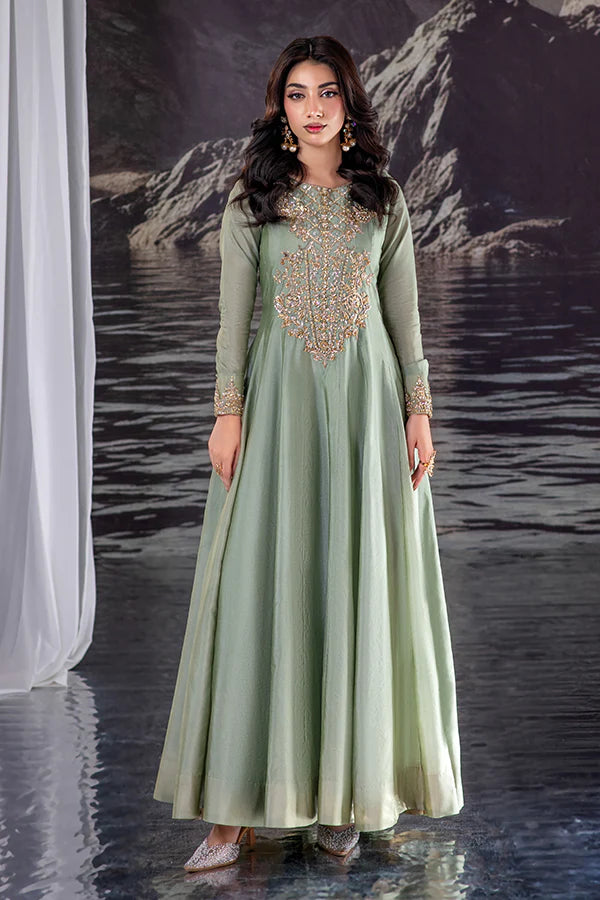 Farrukhzia | Laavni - Mauve Green