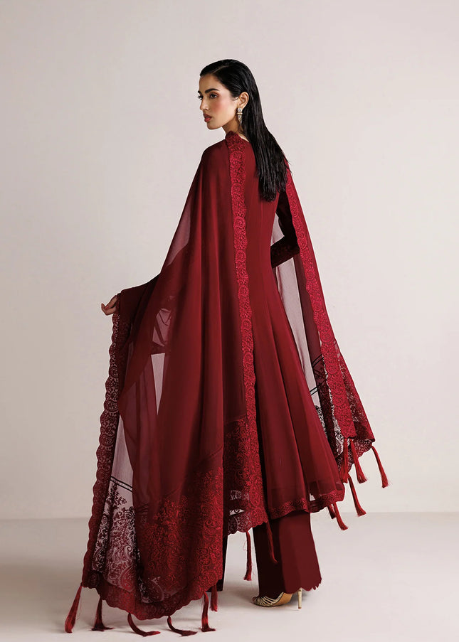 Farasha | Chiffon Essentials '26 - Merlot Satin