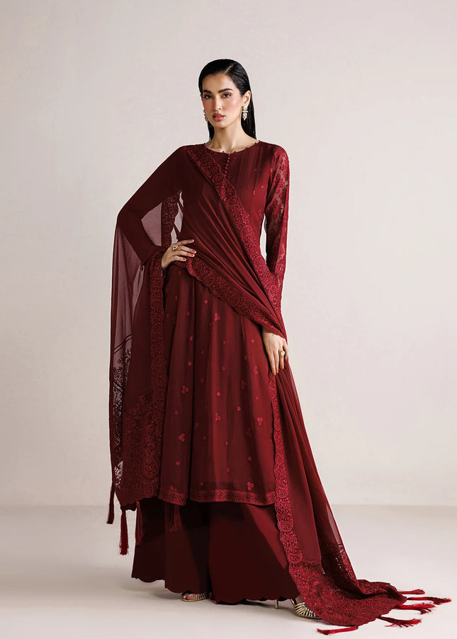 Farasha | Chiffon Essentials '26 - Merlot Satin