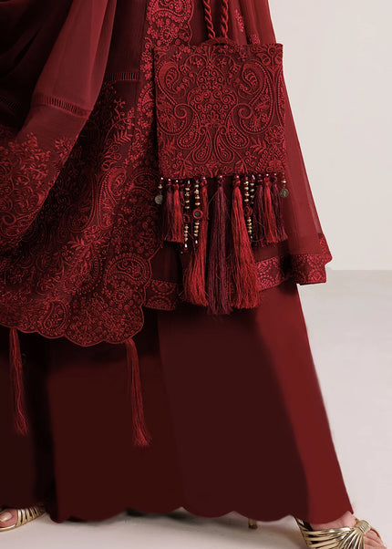 Farasha | Chiffon Essentials '26 - Merlot Satin