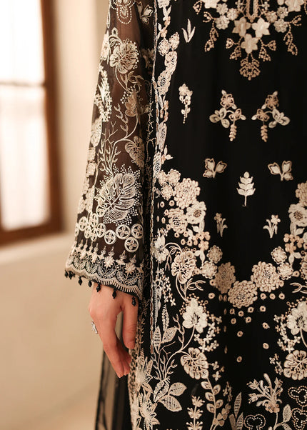Baroque | Embroidered Chiffon UF-4490