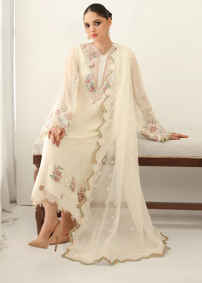 Baroque | Embroidered Chiffon UF-4184