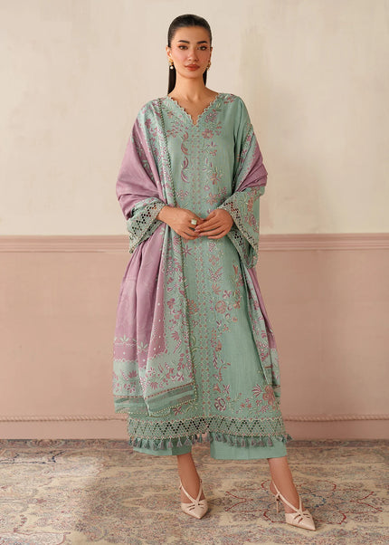 Baroque | Embroidered Khaddar UF-4355