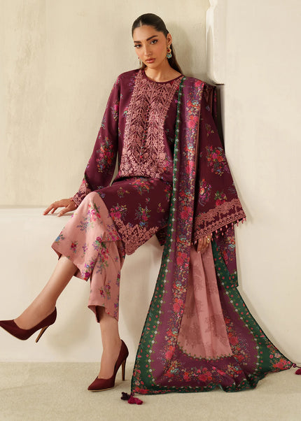 Baroque | Embroidered Khaddar UF-4338