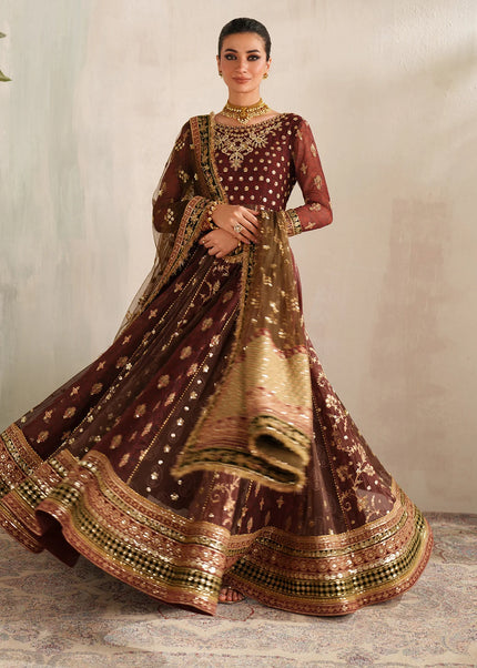 Baroque | Embroidered Chiffon UF-4376