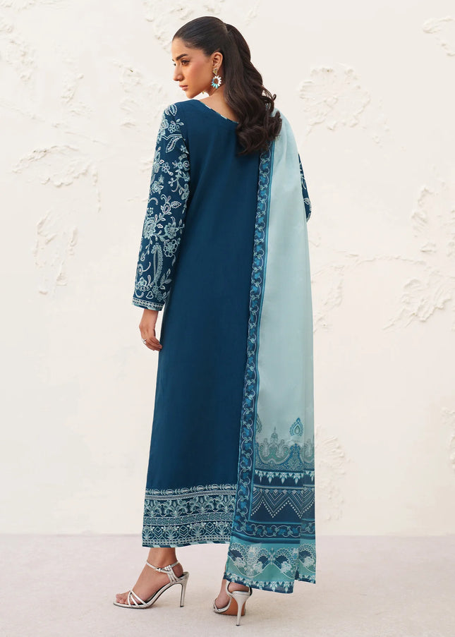 Baroque | Embroidered Raw Silk UF-4384